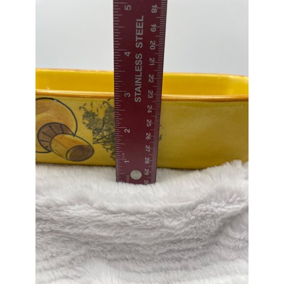 Vintage Mushroom Design Baking Dish Loaf Bread Pan - Picture 13 of 14